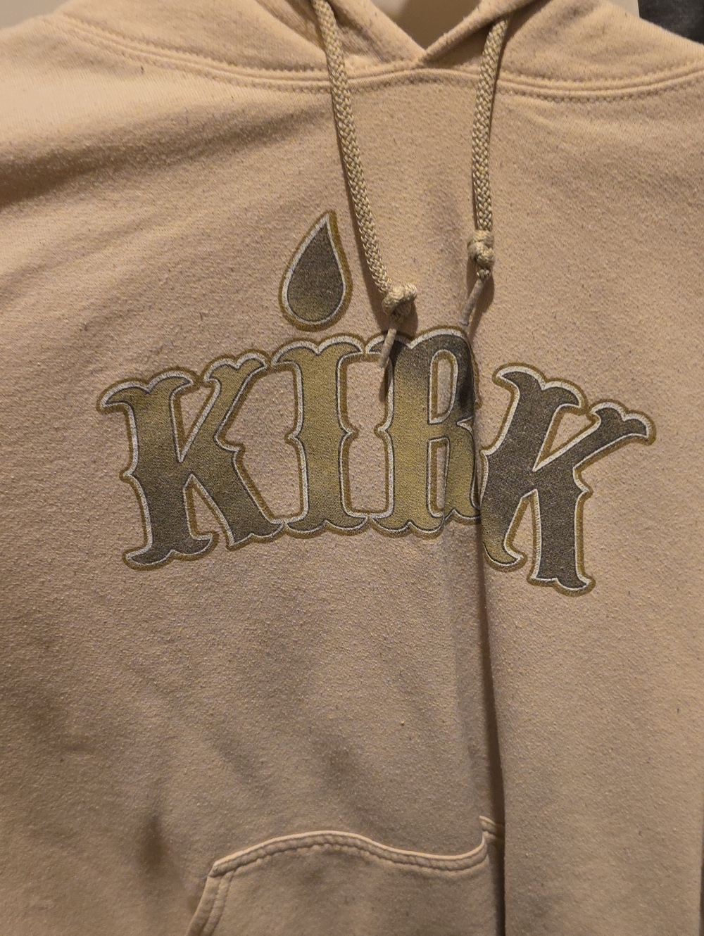 Kirk Logo Hoodie - Beige